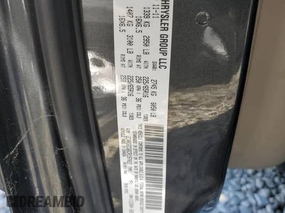 2012 Dodge Grand Caravan SXT z VIN 2C4RDGCG6CR197022, wystawiony jako Copart lot #90370815 z przebiegiem 131 612 mil mil oraz Czysty tytuł • Clean title. Historia ofert i sprzedaży dostępna na DreamBid. Obrazek 13.