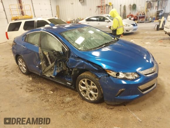 ✅ 2017 Chevrolet Volt Premier • VIN: 1G1RB6S5XHU119510 • Lot: 43509791. Wystawiony na IAAI z przebiegiem 136 764 mil. Bezpłatny archiwum sprzedaży aukcyjnych z USA i szczegółowy raport historii pojazdu na DreamBid. Zdjęcie 1.