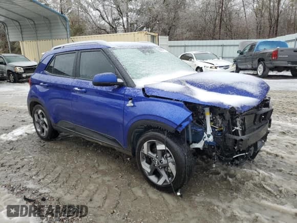 ✅ 2024 Hyundai Venue Limited • VIN: KMHRC8A34RU324477 • Lot: 88054915. Listed on Copart with 13,343 mi. Free auction sales archive from the USA and detailed vehicle history report at DreamBid. Image 4.