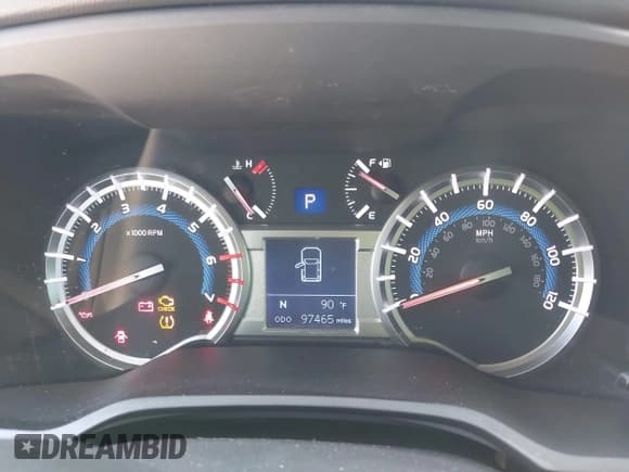 ✅ 2016 Toyota 4Runner Limited • VIN: JTEBU5JR2G5311140 • Lot: 41973090. Listed on IAAI with 97,465 mi. Free auction sales archive from the USA and detailed vehicle history report at DreamBid. Image 7.