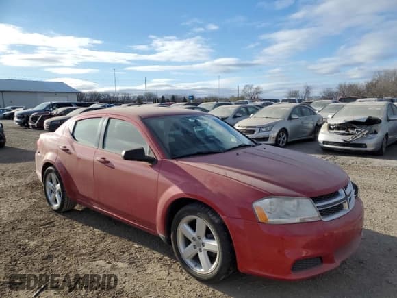 ✅ 2013 Dodge Avenger SE • VIN: 1C3CDZAB3DN534208 • Лот: 83761634. Опубликован ранее на Copart с пробегом 100 507 миль. Бесплатный доступ к архиву аукционных продаж из США и подробный отчёт об истории автомобиля на DreamBid. Изображение 4.
