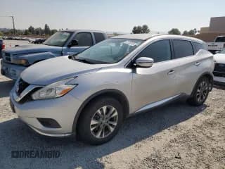 ✅ 2016 Nissan Murano S • VIN: 5N1AZ2MG8GN113443 • Лот: 67125315. Опубликован ранее на Copart с пробегом 82 378 миль. Бесплатный доступ к архиву аукционных продаж из США и подробный отчёт об истории автомобиля на DreamBid. Изображение 1.