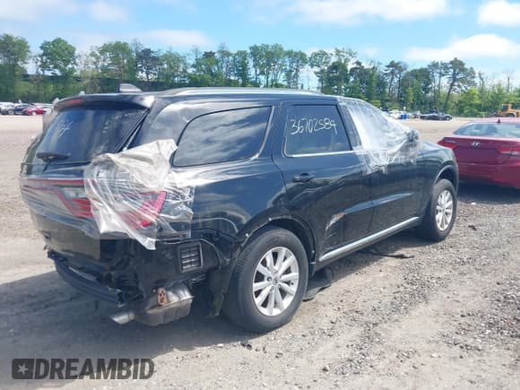 ✅ 2019 Dodge Durango SXT Plus • VIN: 1C4RDJAG7KC754091 • Lot: 39463070. Wystawiony na IAAI z przebiegiem 37 210 mil. Bezpłatny archiwum sprzedaży aukcyjnych z USA i szczegółowy raport historii pojazdu na DreamBid. Zdjęcie 4.