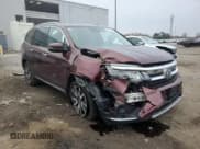 ✅ 2020 Honda Pilot Touring 7-Passenger • VIN: 5FNYF5H64LB023309 • Lot: 93336365. Listed on Copart with 66,393 mi. Free auction sales archive from the USA and detailed vehicle history report at DreamBid. Image 4.