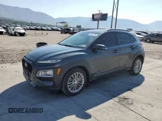 2018 Hyundai Kona SEL with VIN KM8K6CAA9JU085412, listed as a Copart auction lot 70841285 with 64,699 mi miles and Salvage title. Bid and sale history available at DreamBid. Image 1.