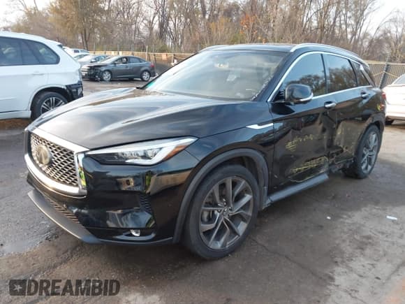 ✅ 2019 Infiniti QX50 Essential • VIN: 3PCAJ5M15KF121001 • Lot: 43742799. Listed on IAAI with 65,323 mi. Free auction sales archive from the USA and detailed vehicle history report at DreamBid. Image 2.