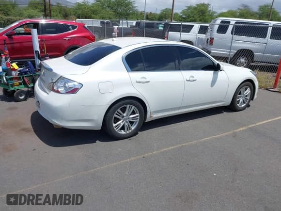 ✅ 2012 Infiniti G25 Journey • VIN: JN1DV6AP4CM812502 • Lot: 41928644. Listed on IAAI with 49,872 mi. Free auction sales archive from the USA and detailed vehicle history report at DreamBid. Image 4.