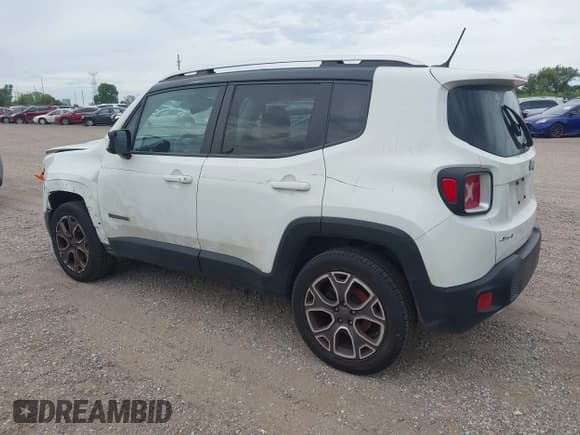 ✅ 2017 Jeep Renegade Limited • VIN: ZACCJBDB5HPE54252 • Лот: 43095440. Опубликован ранее на IAAI с пробегом 126 383 миль. Бесплатный доступ к архиву аукционных продаж из США и подробный отчёт об истории автомобиля на DreamBid. Изображение 3.