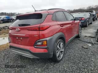 2018 Hyundai Kona Limited with VIN KM8K33A55JU078663, listed as a Copart auction lot 38127423 with 30,648 mi miles and . Bid and sale history available at DreamBid. Image 3.