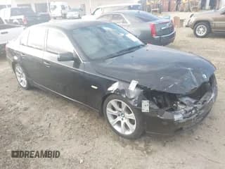 ✅ 2008 BMW 5 Series 528i • VIN: WBANU53578CT17957 • Lot: 43651515. Listed on IAAI with 129,877 mi. Free auction sales archive from the USA and detailed vehicle history report at DreamBid. Image 1.