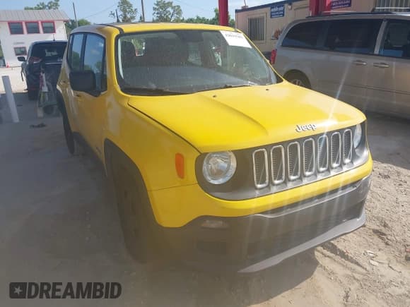 ✅ 2017 Jeep Renegade Sport • VIN: ZACCJAAB8HPE52736 • Лот: 42019381. Опубликован ранее на IAAI с пробегом 96 757 миль. Бесплатный доступ к архиву аукционных продаж из США и подробный отчёт об истории автомобиля на DreamBid. Изображение 1.