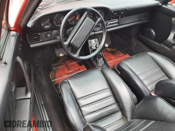 ✅ 1987 Porsche 911 • VIN: WP0EB0910HS161265 • Lot: 72954914. Listed on Copart with 91,287 mi. Free auction sales archive from the USA and detailed vehicle history report at DreamBid. Image 8.