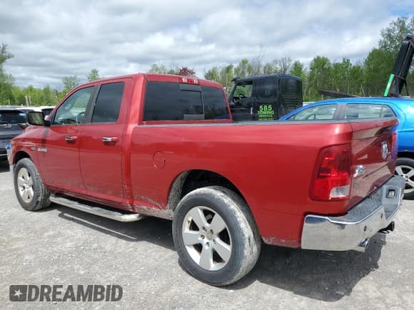✅ 2010 Dodge 1500 SLT • VIN: 1D7RB1GT4AS218378 • Lot: 57312785. Wystawiony na Copart z przebiegiem 81 417 mil. Bezpłatny archiwum sprzedaży aukcyjnych z USA i szczegółowy raport historii pojazdu na DreamBid. Zdjęcie 2.
