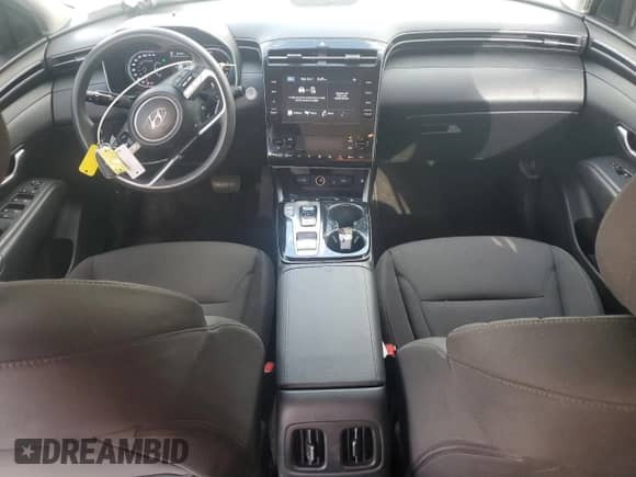 2023 Hyundai Tucson Blue z VIN KM8JBCA15PU087545, wystawiony jako Copart lot #84540595 z przebiegiem 75 023 mil mil oraz Szkoda całkowita • Salvage title. Historia ofert i sprzedaży dostępna na DreamBid. Obrazek 8.