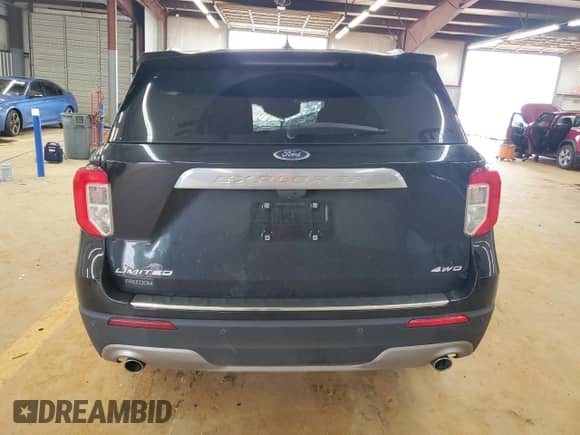 2021 Ford Explorer Limited with VIN 1FMSK8FH6MGB52453, listed as a Copart auction lot 60243835 with Not provided miles and Salvage title. Bid and sale history available at DreamBid. Image 6.