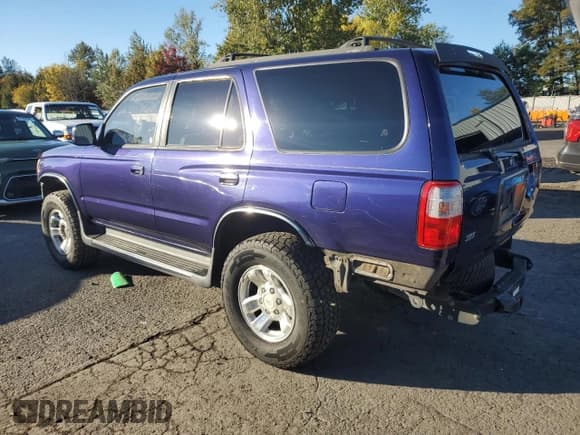 ✅ 1996 Toyota 4Runner SR5 • VIN: JT3HN86R4T0006210 • Lot: 86701185. Listed on Copart with 183,116 mi. Free auction sales archive from the USA and detailed vehicle history report at DreamBid. Image 2.