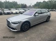 ✅ 2021 Mercedes-Benz S 580 • VIN: W1K6G7GB1MA032743 • Lot: 60937925. Listed on Copart with 54,614 mi. Free auction sales archive from the USA and detailed vehicle history report at DreamBid. Image 2.