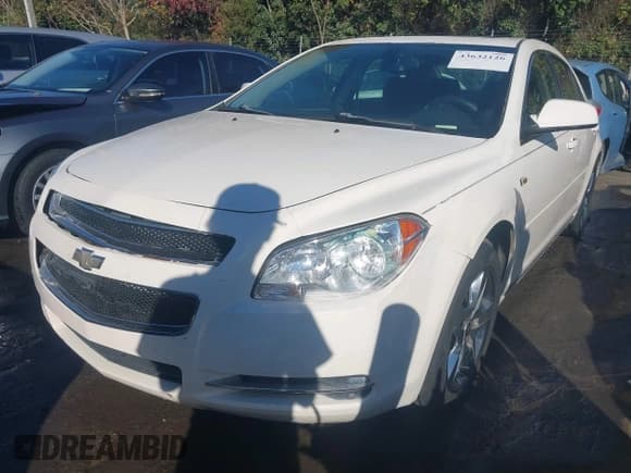 ✅ 2008 Chevrolet Malibu 1LT • VIN: 1G1ZH57B884269302 • Lot: 43632126. Listed on IAAI with 201,106 mi. Free auction sales archive from the USA and detailed vehicle history report at DreamBid. Image 2.