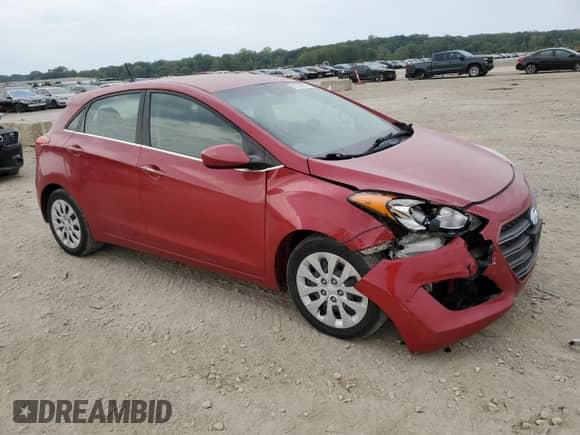 2016 Hyundai Elantra with VIN KMHD35LH0GU284039, listed as a Copart auction lot 81233475 with 124,310 mi miles and Salvage title. Bid and sale history available at DreamBid. Image 4.