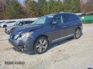 ✅ 2014 Nissan Pathfinder S • VIN: 5N1AR2MN5EC665621 • Lot: 93530115. Listed on Copart with 155,828 mi. Free auction sales archive from the USA and detailed vehicle history report at DreamBid. Image 1.