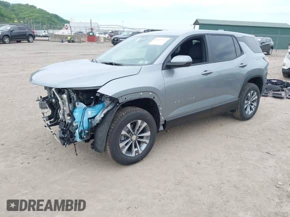 2025 Chevrolet Equinox AWD LT с VIN 3GNAXPEG4SL325018, выставлен на аукционе IAAI как лот 42237727 с пробегом 795 миль миль и . История ставок и продаж доступна на DreamBid. Изображение 2.