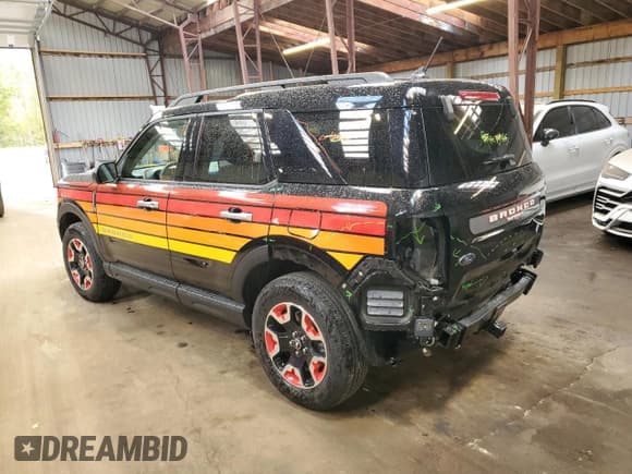 ✅ 2024 Ford Bronco Sport Free Wheeling • VIN: 3FMCR9K65RRE68999 • Lot: 75180264. Listed on Copart with 13,368 mi. Free auction sales archive from the USA and detailed vehicle history report at DreamBid. Image 2.