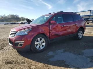 ✅ 2013 Chevrolet Traverse LT • VIN: 1GNKVJKD1DJ125340 • Lot: 91469075. Wystawiony na Copart z przebiegiem 189 090 mil. Bezpłatny archiwum sprzedaży aukcyjnych z USA i szczegółowy raport historii pojazdu na DreamBid. Zdjęcie 1.