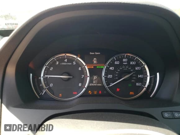 ✅ 2020 Acura MDX Technology • VIN: 5J8YD4H57LL043348 • Lot: 54212835. Listed on Copart with 74,747 mi. Free auction sales archive from the USA and detailed vehicle history report at DreamBid. Image 9.