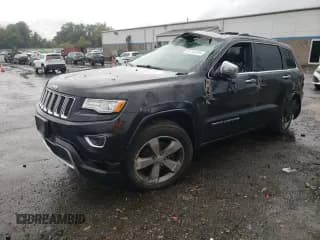 ✅ 2015 Jeep Grand Cherokee Overland • VIN: 1C4RJFCG3FC646446 • Lot: 81763795. Wystawiony na Copart z przebiegiem 126 084 mil. Bezpłatny archiwum sprzedaży aukcyjnych z USA i szczegółowy raport historii pojazdu na DreamBid. Zdjęcie 1.