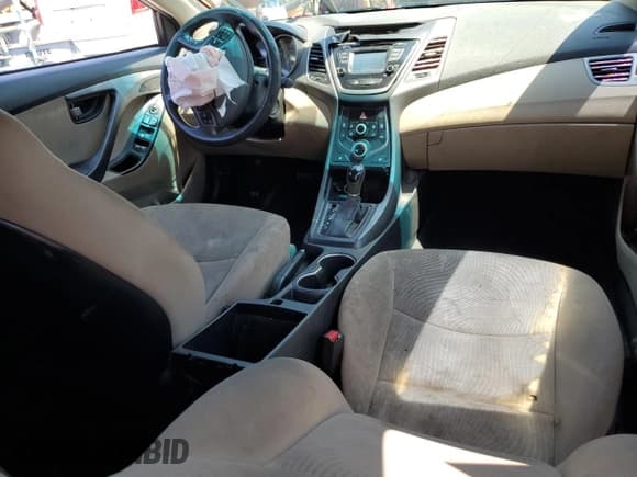 ✅ 2014 Hyundai Elantra SE • VIN: KMHDH4AE5EU059696 • Lot: 82174485. Listed on Copart with Not provided. Free auction sales archive from the USA and detailed vehicle history report at DreamBid. Image 8.