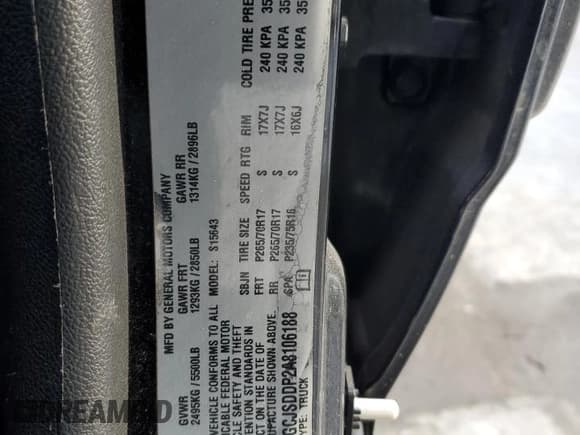 ✅ 2010 Chevrolet Colorado 2LT • VIN: 1GCJSDDP2A8106188 • Лот: 76606894. Опубликован ранее на Copart с пробегом 200 711 миль. Бесплатный доступ к архиву аукционных продаж из США и подробный отчёт об истории автомобиля на DreamBid. Изображение 12.