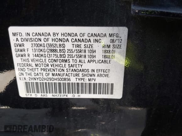 ✅ 2013 Acura MDX • VIN: 2HNYD2H29DH500856 • Lot: 42750439. Wystawiony na IAAI z przebiegiem 236 339 mil. Bezpłatny archiwum sprzedaży aukcyjnych z USA i szczegółowy raport historii pojazdu na DreamBid. Zdjęcie 9.