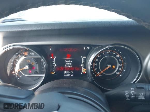 ✅ 2021 Jeep Wrangler Unlimited Sport S • VIN: 1C4HJXDN3MW511879 • Lot: 42699053. Listed on IAAI with 88,570 mi. Free auction sales archive from the USA and detailed vehicle history report at DreamBid. Image 7.