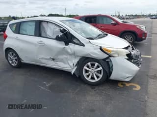 ✅ 2016 Nissan Note SV • VIN: 3N1CE2CP6GL404424 • Lot: 43616221. Listed on IAAI with 84,188 mi. Free auction sales archive from the USA and detailed vehicle history report at DreamBid. Image 1.