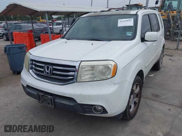 ✅ 2013 Honda Pilot EX-L • VIN: 5FNYF3H76DB003867 • Lot: 42419043. Listed on IAAI with 175,632 mi. Free auction sales archive from the USA and detailed vehicle history report at DreamBid. Image 2.