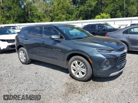 2019 Chevrolet Blazer with VIN 3GNKBBRA6KS689281, listed as a Copart auction lot 80745525 with 85,328 mi miles and Non repairable. Bid and sale history available at DreamBid. Image 4.