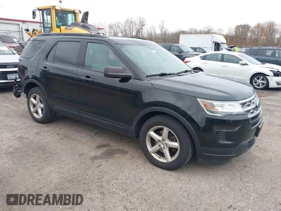 ✅ 2018 Ford Explorer • VIN: 1FM5K7B87JGA58851 • Lot: 43607379. Wystawiony na IAAI z przebiegiem 124 104 mil. Bezpłatny archiwum sprzedaży aukcyjnych z USA i szczegółowy raport historii pojazdu na DreamBid. Zdjęcie 1.