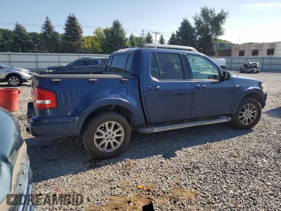 ✅ 2007 Ford Explorer Sport Trac Limited • VIN: 1FMEU53867UB69124 • Лот: 80547945. Опубликован ранее на Copart с пробегом 182 880 миль. Бесплатный доступ к архиву аукционных продаж из США и подробный отчёт об истории автомобиля на DreamBid. Изображение 3.