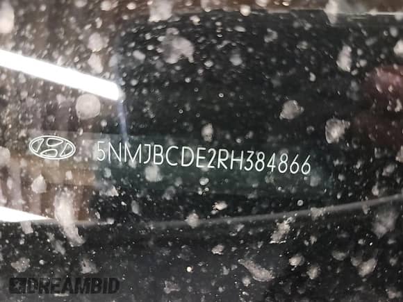 2024 Hyundai Tucson SEL with VIN 5NMJBCDE2RH384866, listed as a IAAI auction lot 42900682 with 40,705 mi miles and . Bid and sale history available at DreamBid. Image 1.