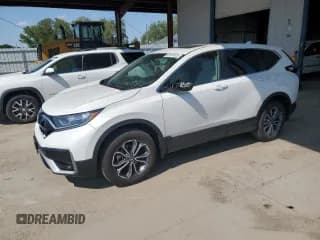 ✅ 2022 Honda CR-V EX-L • VIN: 5J6RW2H89NA013160 • Lot: 62237405. Listed on Copart with 19,300 mi. Free auction sales archive from the USA and detailed vehicle history report at DreamBid. Image 1.