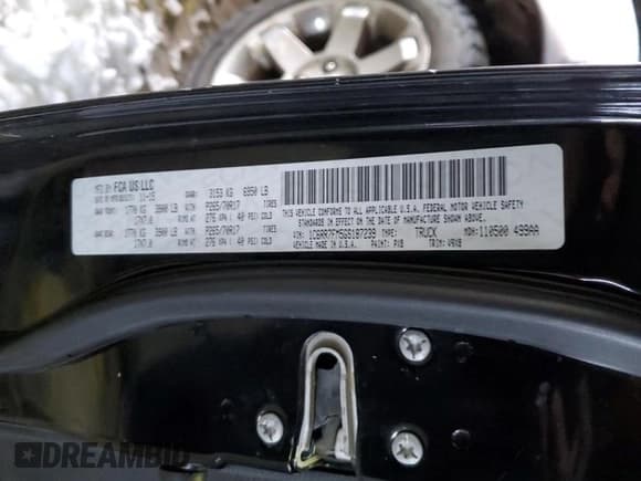 ✅ 2016 Ram 1500 Tradesman • VIN: 1C6RR7FM5GS187239 • Лот: 88719075. Опубликован ранее на Copart с пробегом 195 400 миль. Бесплатный доступ к архиву аукционных продаж из США и подробный отчёт об истории автомобиля на DreamBid. Изображение 12.