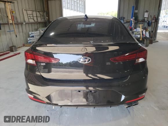 ✅ 2019 Hyundai Elantra Sport • VIN: KMHD04LB2KU819394 • Lot: 67483855. Listed on Copart with 55,936 mi. Free auction sales archive from the USA and detailed vehicle history report at DreamBid. Image 6.