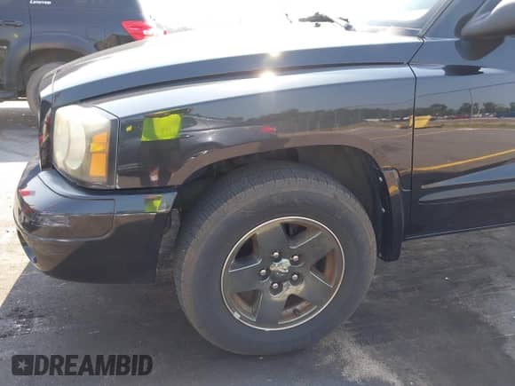 2006 Dodge Dakota SLT with VIN 1D7HE42NX6S666354, listed as a IAAI auction lot 42394779 with 124,633 mi miles and . Bid and sale history available at DreamBid. Image 15.