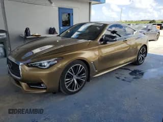 ✅ 2018 Infiniti Q60 Sport • VIN: JN1EV7EK7JM343198 • Лот: 65425765. Опубликован ранее на Copart с пробегом 49 221 миль. Бесплатный доступ к архиву аукционных продаж из США и подробный отчёт об истории автомобиля на DreamBid. Изображение 1.