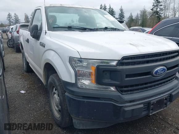 ✅ 2019 Ford F-150 XL • VIN: 1FTMF1CB7KKD57301 • Lot: 41911127. Listed on IAAI with 80,928 mi. Free auction sales archive from the USA and detailed vehicle history report at DreamBid. Image 1.