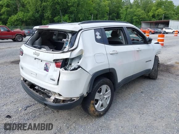 ✅ 2022 Jeep Compass Latitude • VIN: 3C4NJDBB4NT136439 • Лот: 42500800. Опубликован ранее на IAAI с пробегом 39 872 миль. Бесплатный доступ к архиву аукционных продаж из США и подробный отчёт об истории автомобиля на DreamBid. Изображение 4.