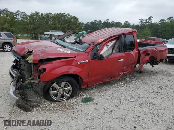 ✅ 2020 Ford F-150 XL • VIN: 1FTEX1CP3LKE59502 • Lot: 51449535. Listed on Copart with 117,877 mi. Free auction sales archive from the USA and detailed vehicle history report at DreamBid. Image 1.