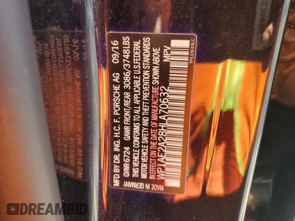 ✅ 2017 Porsche Cayenne S E-Hybrid • VIN: WP1AE2A28HLA70632 • Лот: 57357425. Опубликован ранее на Copart с пробегом 202 772 миль. Бесплатный доступ к архиву аукционных продаж из США и подробный отчёт об истории автомобиля на DreamBid. Изображение 12.