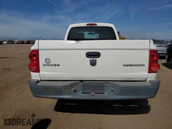 2009 Dodge Dakota ST with VIN 1D7HE22K19S770343, listed as a Copart auction lot 53255095 with 87,591 mi miles and Salvage title. Bid and sale history available at DreamBid. Image 6.