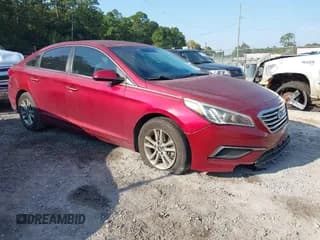 ✅ 2016 Hyundai Sonata SE • VIN: 5NPE24AF9GH311420 • Лот: 43216883. Опубликован ранее на IAAI с пробегом 126 704 миль. Бесплатный доступ к архиву аукционных продаж из США и подробный отчёт об истории автомобиля на DreamBid. Изображение 1.